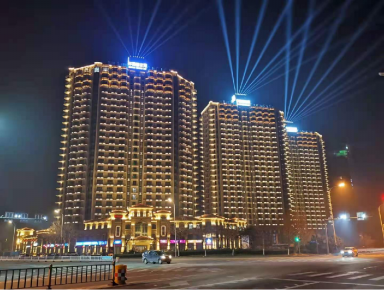 威海市華瀚大湖(hu)公館樓體(ti)及週邊(bian)景(jing)觀亮化工程(cheng)
